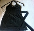 Čierny top s gorálkami - 8€